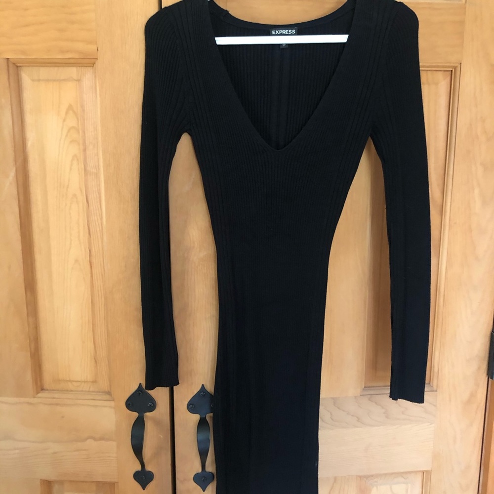Express black dress